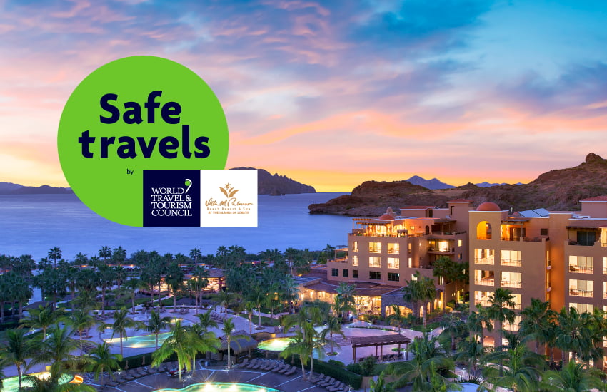 Villa del Palmar at the Islands of Loreto Earns “Safe Travel Seal” from WTTC