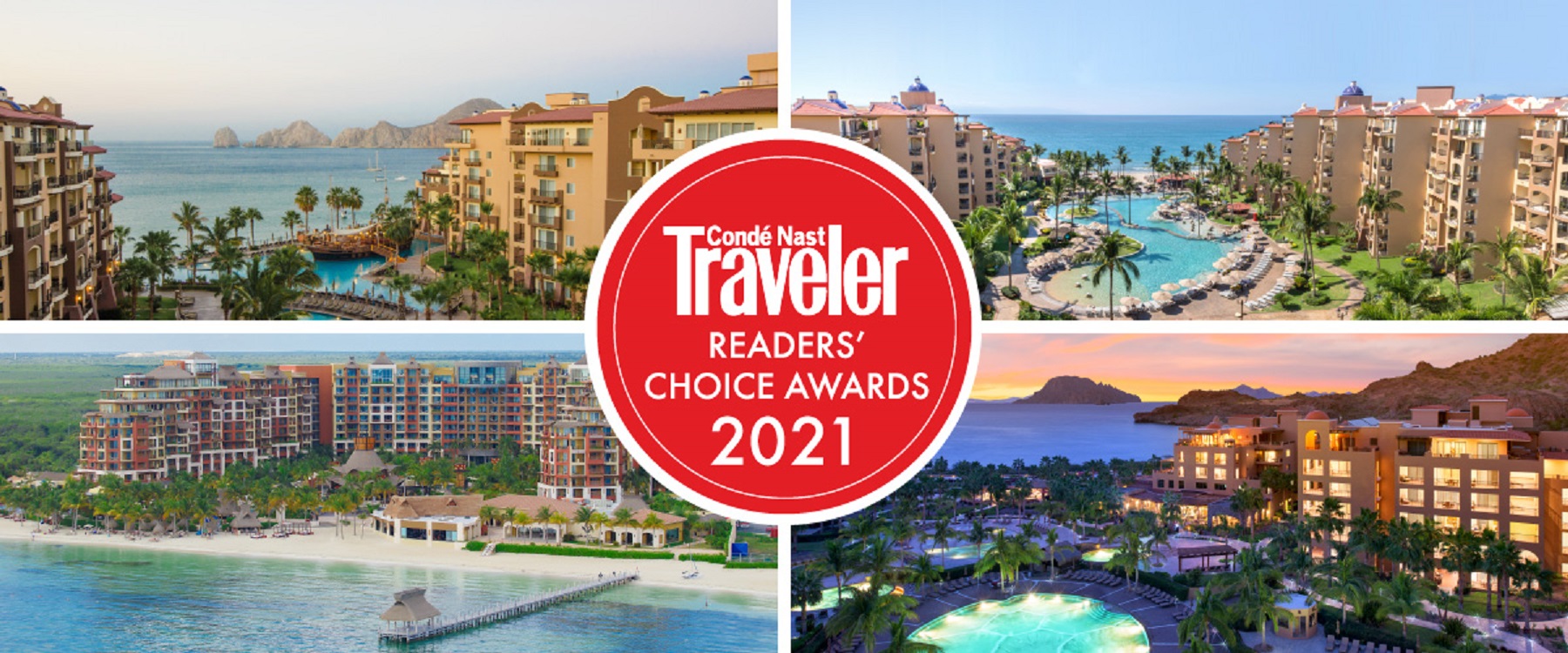 Our Resorts Have Been Nominated for the Conde Nast Traveler 2021 Reader’s Choice Awards