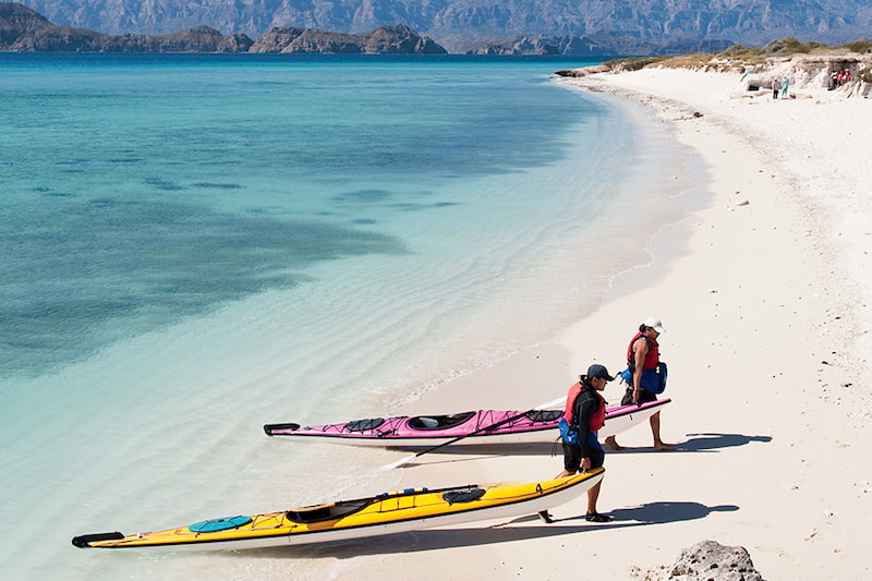 what to do in loreto - kayak